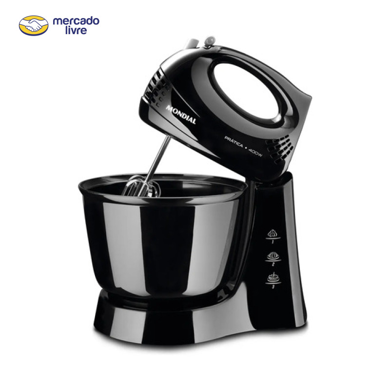 Batedeira Prática Mondial 400W - B-44-B