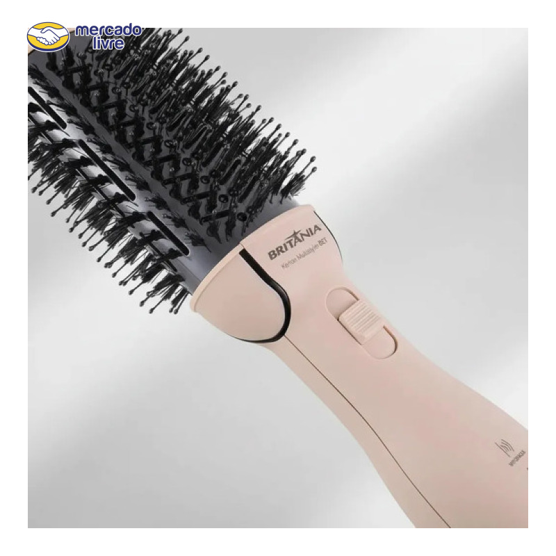 Escova Secadora Britânia Bivolt 1300w Soft Bec07r Original