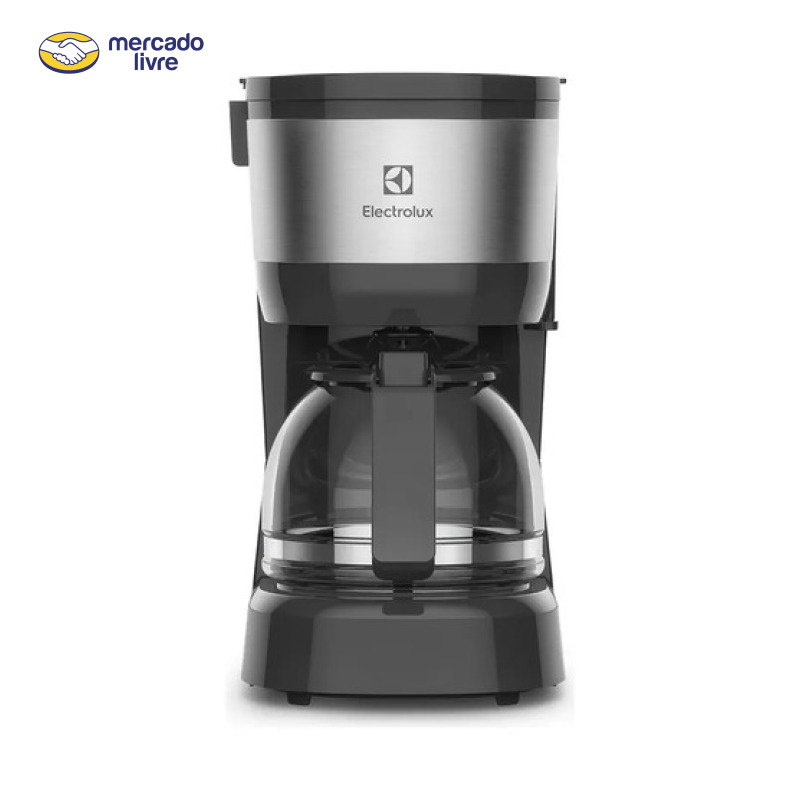 Cafeteira elétrica Electrolux inox filtro permanente removivel corta pingos capacidade 600ml 15 xicaras função manter aquecido sistema ECM10
