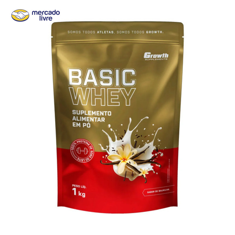 Basic Whey 1kg Growth Supplements
