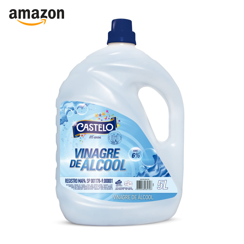 Vinagre de Álcool 6% Castelo 5l