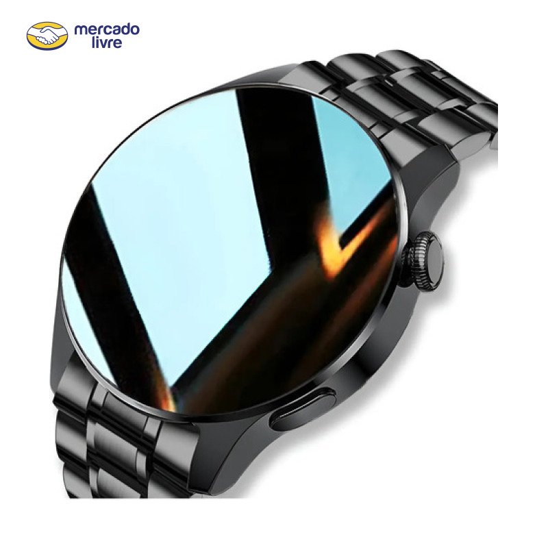 Smartwatch FoxBox MBW0256 Preto Com Bluetooth, Para Chamadas e Mais de 70 Modos Esportivos