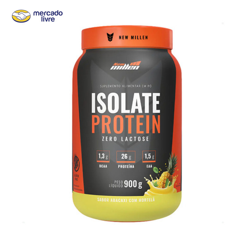 Isolate Protein Proteína Isolada 900g New Milen Zero Lactose