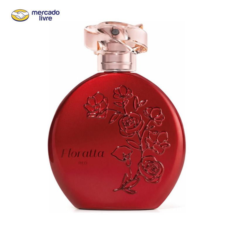 Floratta Red O Boticário Desodorante Colônia Perfume Feminino Original 75ml