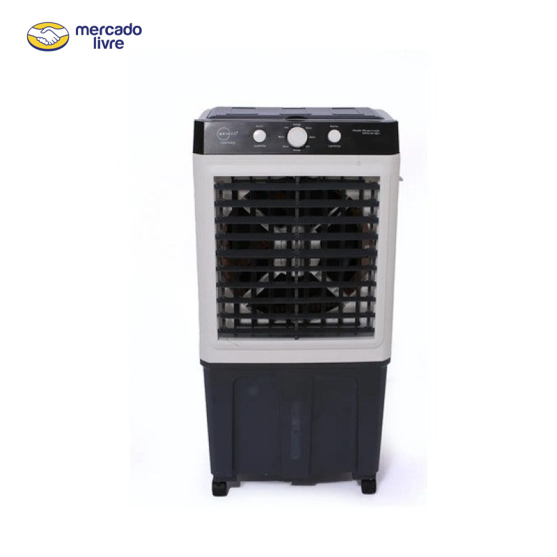 Climatizador E Umidificador Portátil Potente 40 Litros Agua Branco 127v