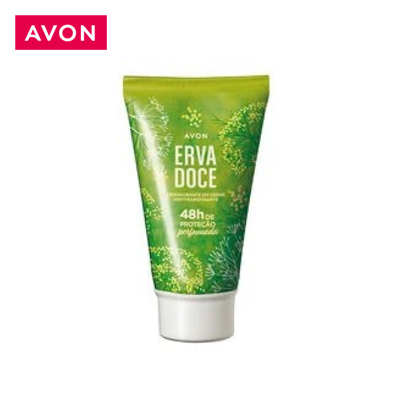 Desodorante em Creme Antitranspirante 48h de Proteção Erva-Doce
