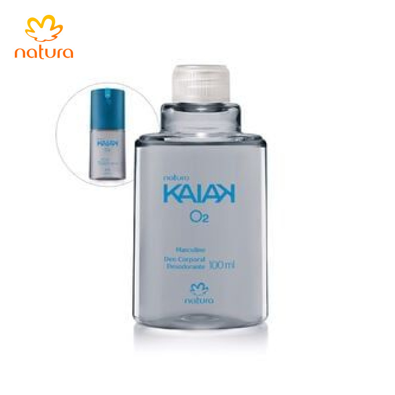 Refil Desodorante Corporal Masculino Kaiak O2 100 ml