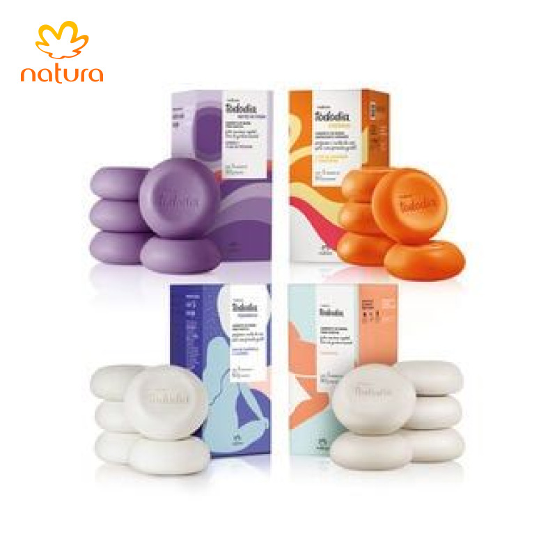 Kit Sabonetes em Barra Tododia com 4 Caixas