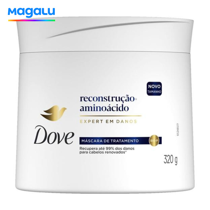 Máscara de Tratamento Dove Reconstrução + Aminoácido 320g