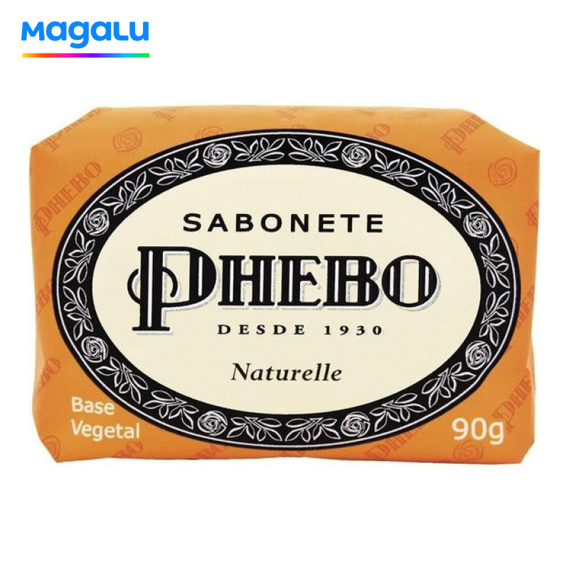 Sabonete Naturelle 90g - 12 unidades - Phebo