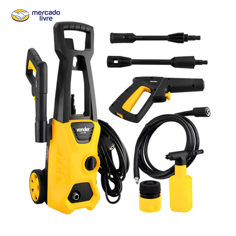 Lavadora De Alta Pressão Lav 1600, 1.600 Lbf/pol² Vonder