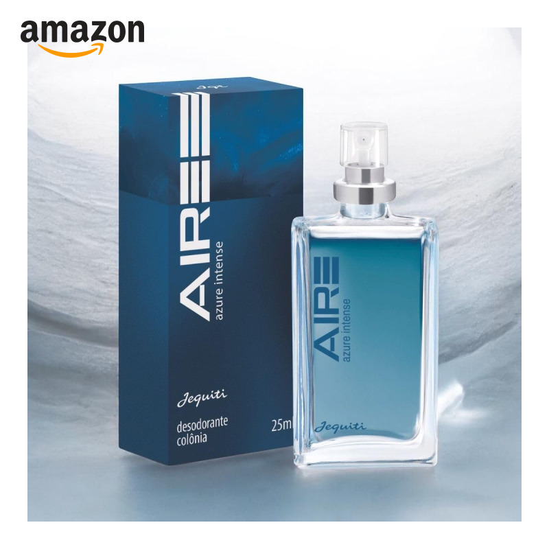 Jequiti Desodorante Colônia Aire Azure Intense - Perfume Masculino 25ml