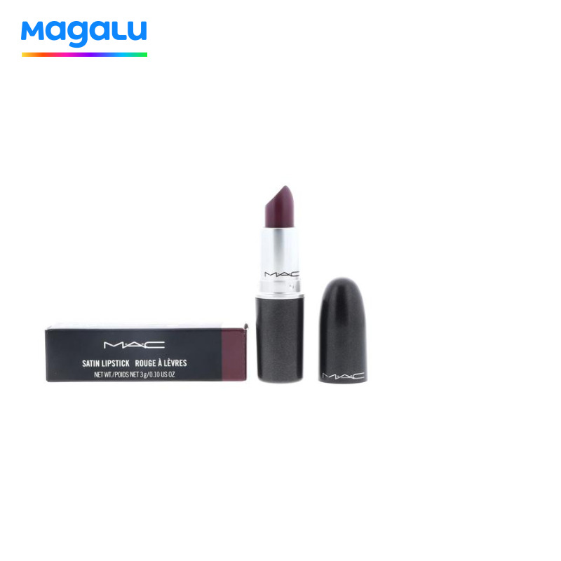 Batom MAC Rebel Satin Rich Color 3g