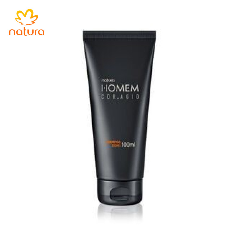 Shampoo 2 em 1 Natura Homem Cor.Agio 100 ml