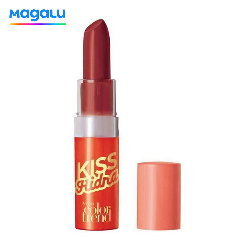 Avon - Color Trend Kiss Hidra Batom Vermelho Café 3,6g