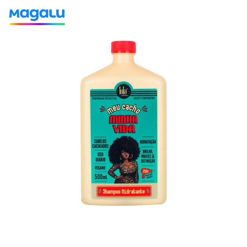 Shampoo Meu Cacho Minha Vida Lola Cosmetics com 500ml