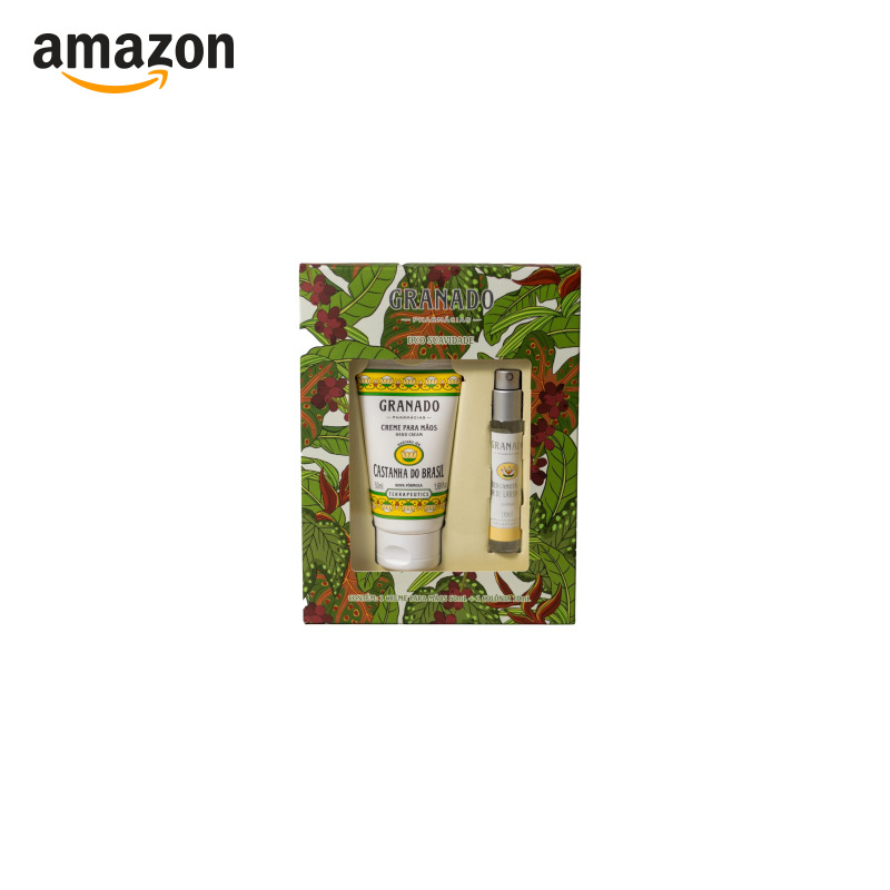 Kit Creme para as Mãos e Colônia Granado Terrapeutics, 50g e 10ml | Castanha do Brasil