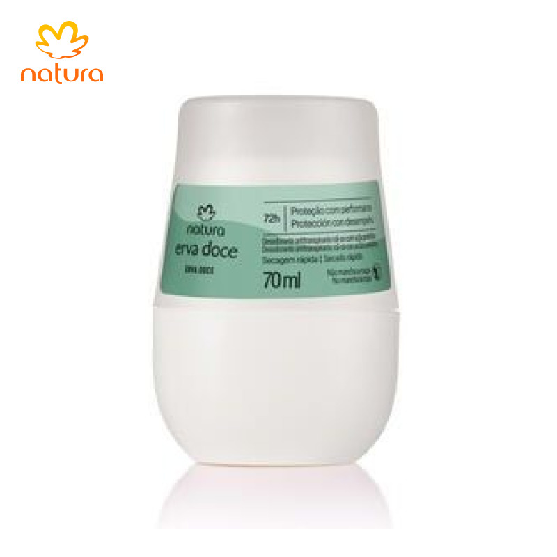 Desodorante Antitranspirante Roll-on Erva Doce