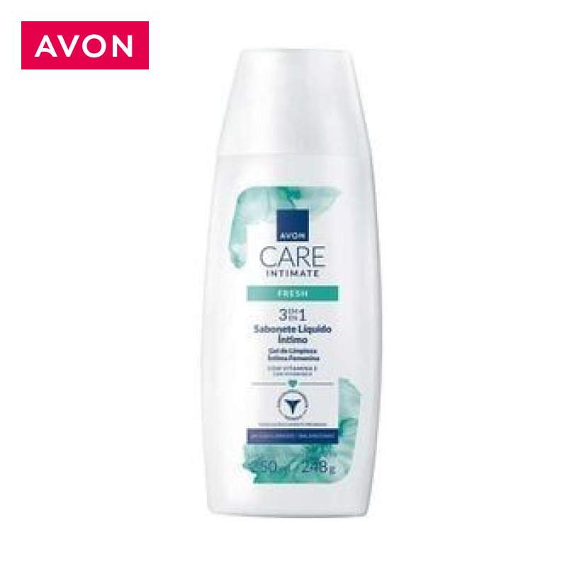 Sabonete Líquido Íntimo Avon Care Intimate Fresh 250ml