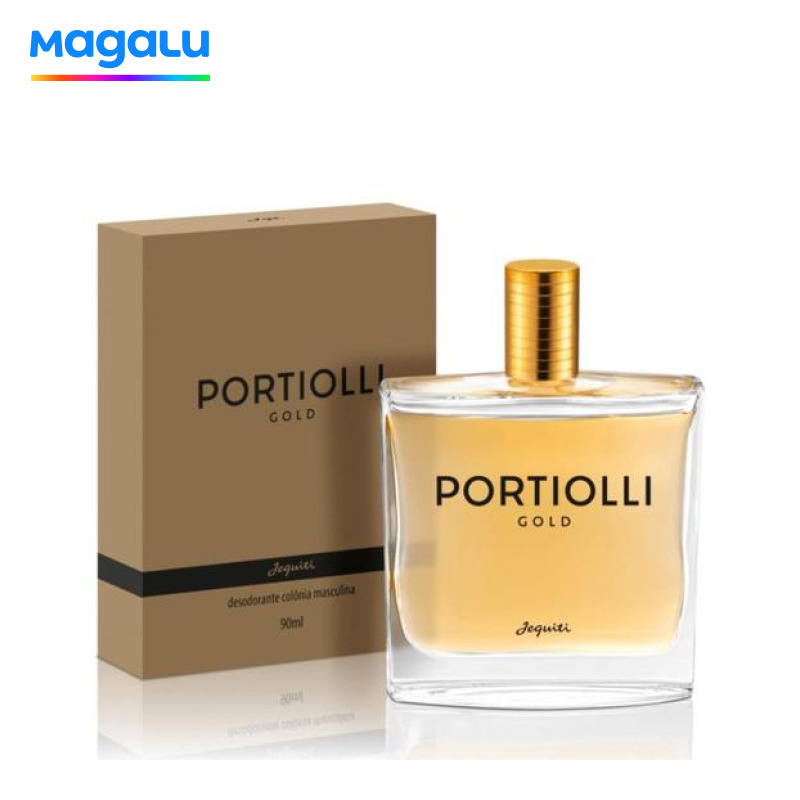 Perfume Colônia Masculina Portiolli Gold 90ml Jequiti
