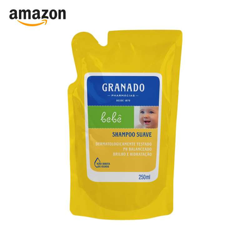 Granado Refil Shampoo Bebê, Tradicional, 250ml