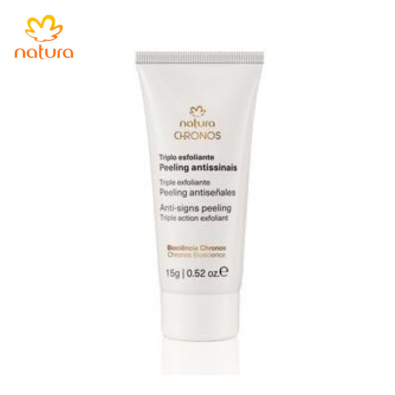 Triplo Esfoliante Peeling Antissinais Miniatura Chronos Derma
