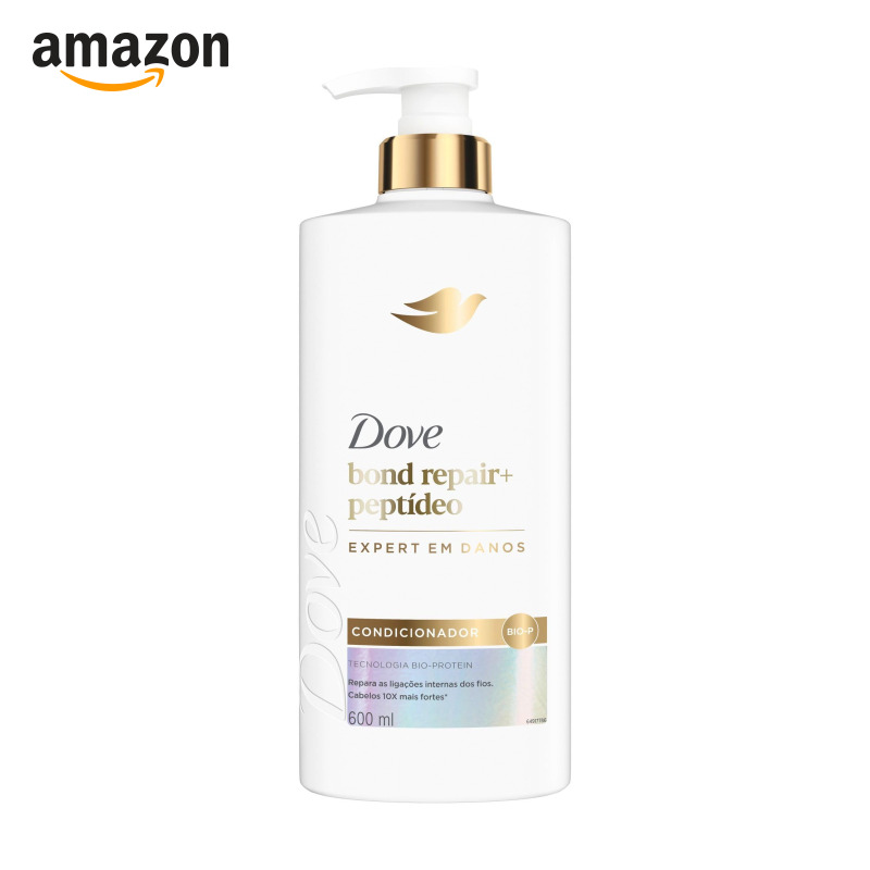 Dove Condicionador Bond Intense Repair + Peptídeo 600ml Pump
