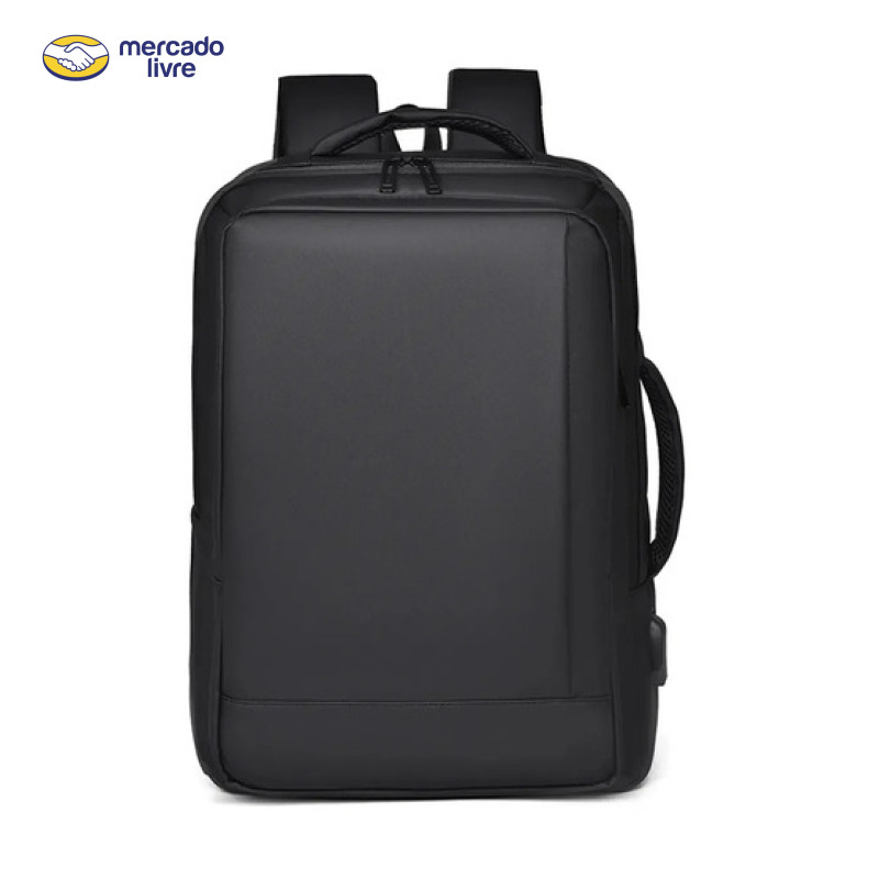 Mochila para Notebook de 15.6" Executiva com USB, Expansível e Impermeável