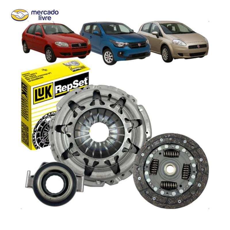 Kit Embreagem Original Uno Vivace Way Motor Evo 1.0 1.4 8v