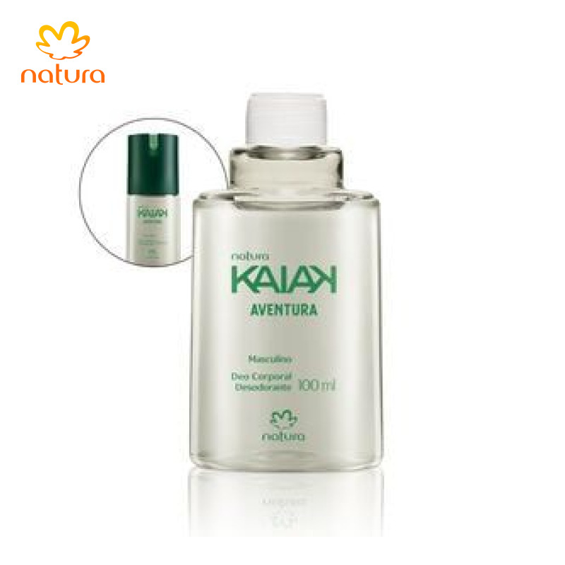 Refil Desodorante Corporal Masculino Kaiak Aventura 100 ml