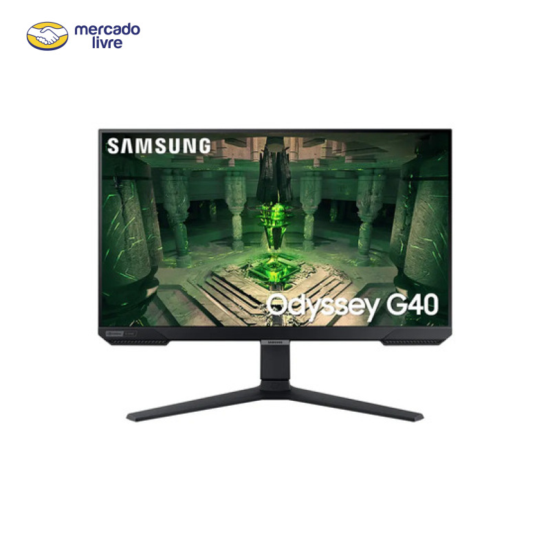 Monitor Gamer Samsung Odyssey G40 27 , 240 Hz, 1ms, Ajuste De Altura, Gsync, Freesync,hdmi, Dp, Fhd, Preto