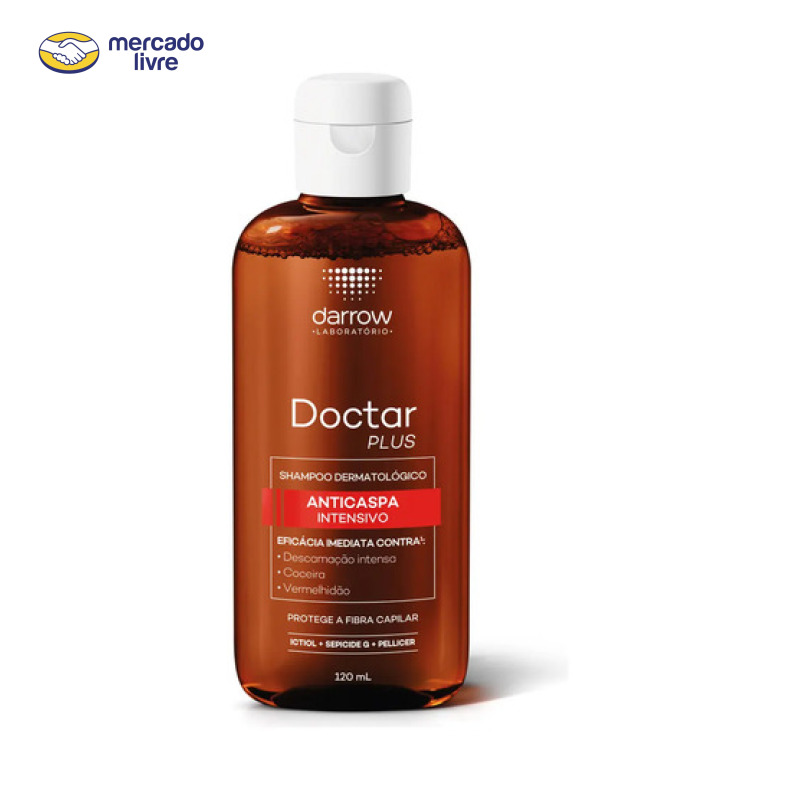 Shampoo Dermatológico Anticaspa Darrow Doctar Plus 120 mL