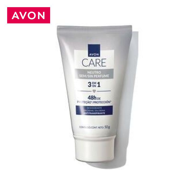 Desodorante em Creme Antitranspirante Neutro Sem Perfume