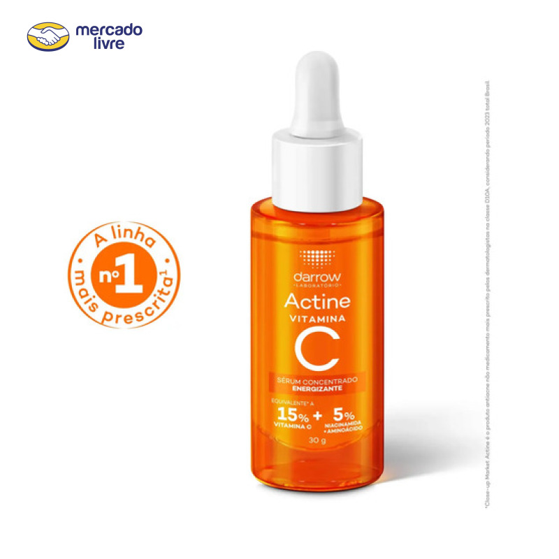 Sérum Concentrado Antioxidante Darrow Actine Controle de Oleosidade 30g