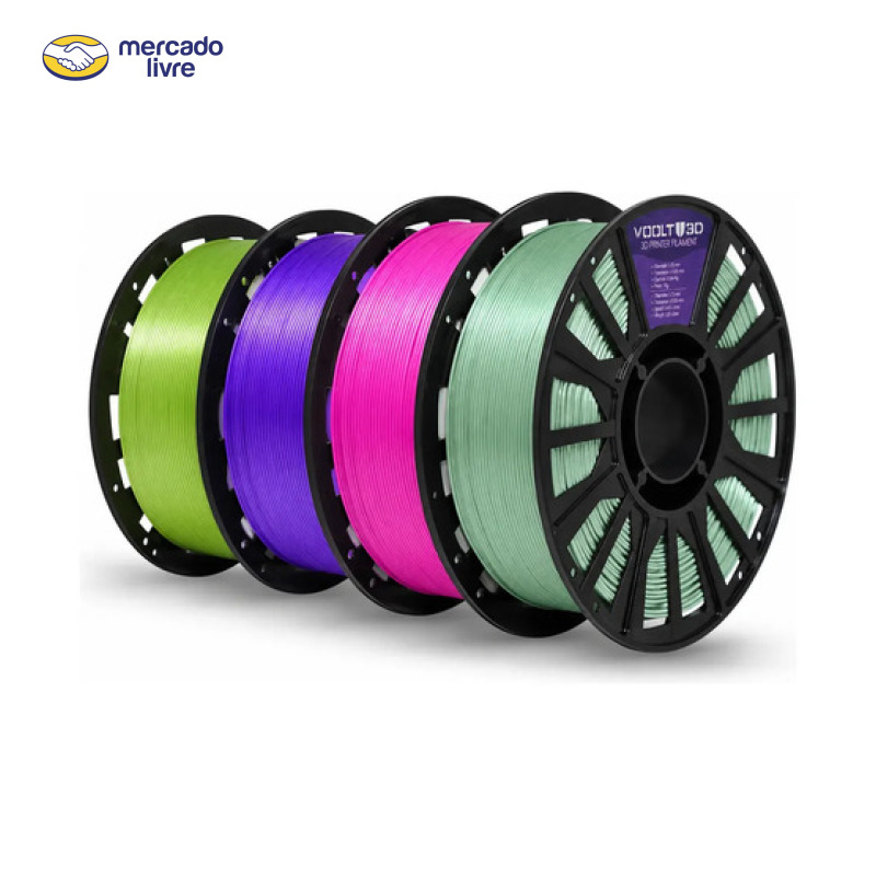 Filamento Pla Outlet 1kg 1,75mm Cor Sortida Voolt3D