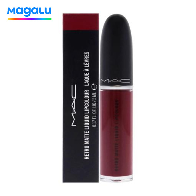 Batom MAC Retro Matte Liquid Dance With Me Red