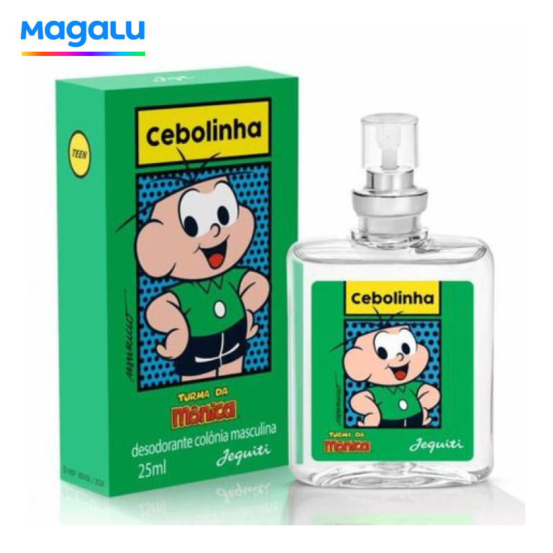 Cebolinha Desodorante Colônia Jequiti, 25 ml