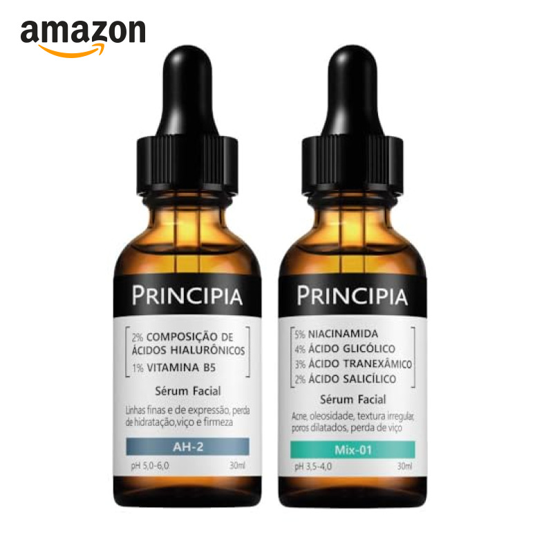 Principia Kit Hidratação Com Controle De Oleosidade - AH-2 + Mix-01
