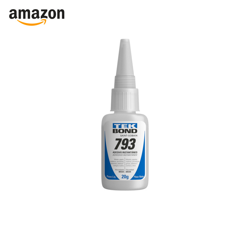 Cola instantânea TekBond 793 20g Bico Anti-entupimento